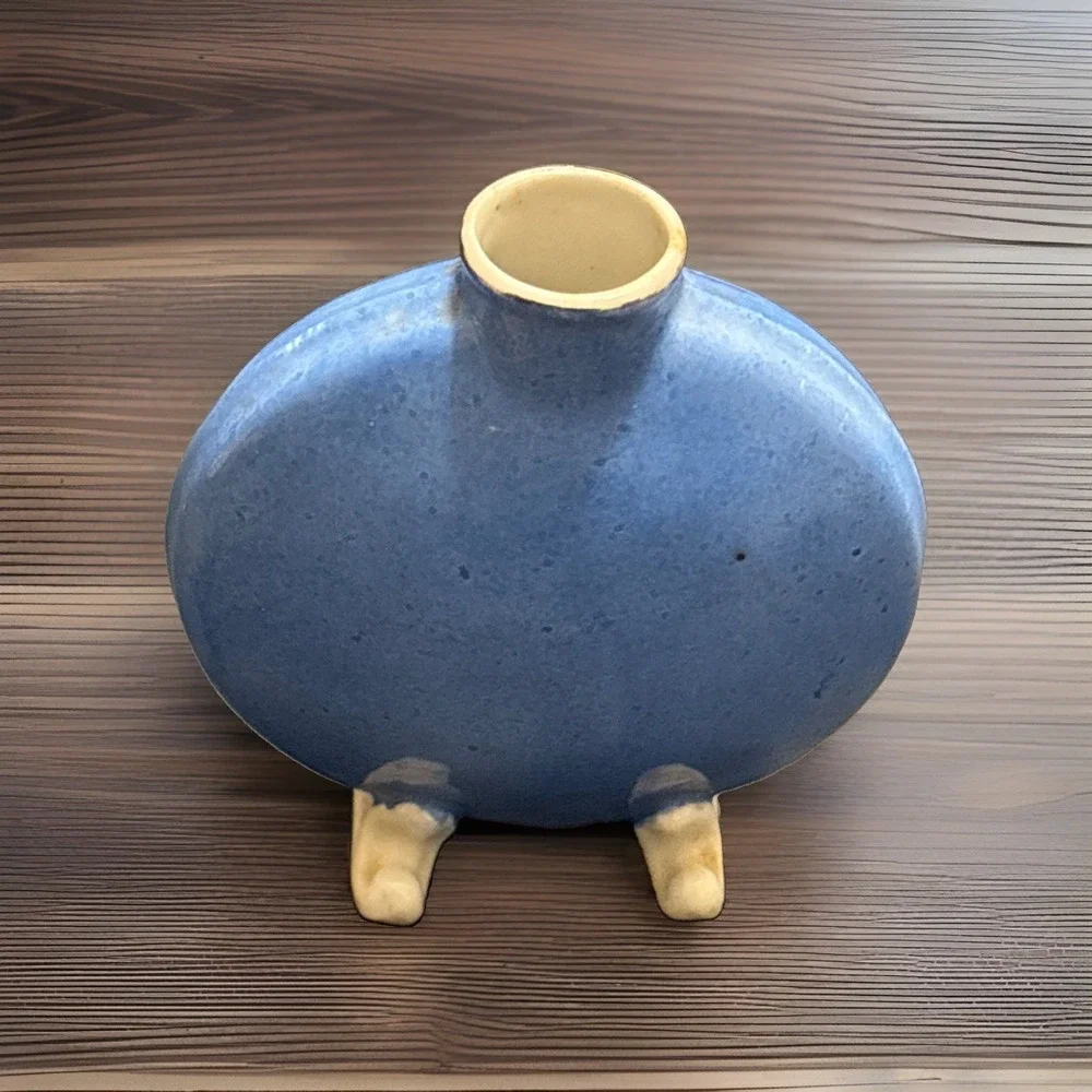 French Faience Moon Flask 4.5